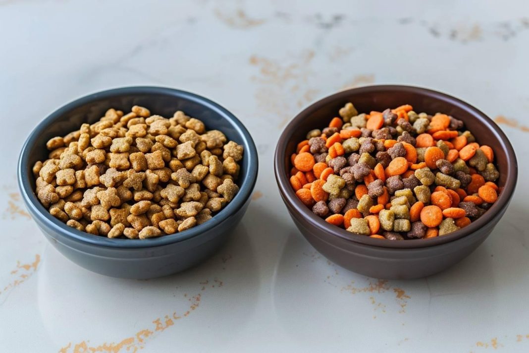 Économique vs. haut de gamme : Comparaison des croquettes pour animaux